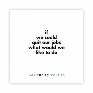 TableTopics Other - TABLETOPICS Couples: Questions to Start Great Conv TableTopics Other - TABLETOPICS Couples: Questions to Start Great Conv